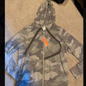 Sundry Zip Up Camo Hoodie